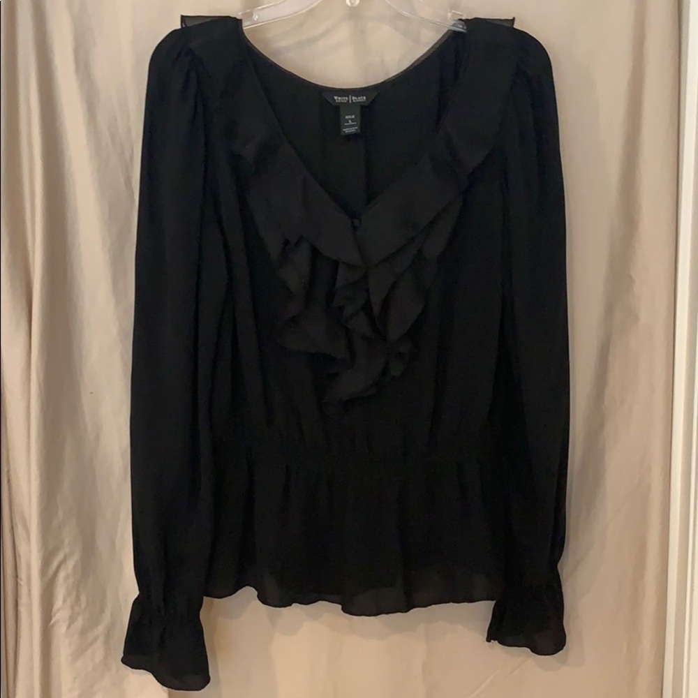 white house black market black blouse